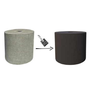 PODSTAWA POD LAMPĘ OGRODOWĄ D=19 KOLOR ANTRACYT