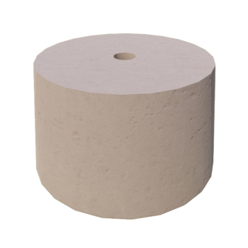 PODSTAWA POD LAMPĘ OGRODOWĄ STOŻEK D=25 KOLOR BEŻOWY