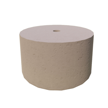 PODSTAWA POD LAMPĘ OGRODOWĄ D=30,3 KOLOR BEŻOWY