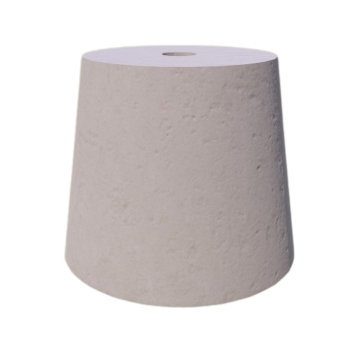 PODSTAWA POD LAMPĘ OGRODOWĄ STOŻEK D=17,5 KOLOR BIAŁY