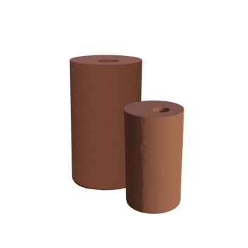 PODSTAWA POD LAMPĘ OGRODOWĄ D=10,4 WALEC MAŁY KOLOR BRĄZ