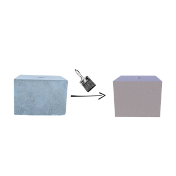 PODSTAWA POD LAMPĘ OGRODOWĄ KOSTKA 25x25 JASNY POPIEL KOLOR