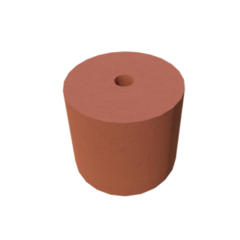 PODSTAWA POD LAMPĘ OGRODOWĄ D=19 KOLOR JASNY KLINKIER