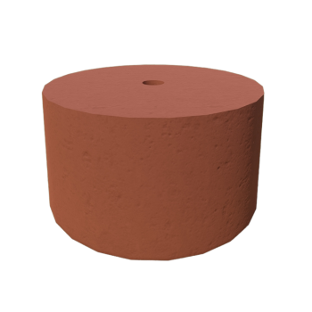 PODSTAWA POD LAMPĘ OGRODOWĄ D=30,3 KOLOR JASNY KLINKIER