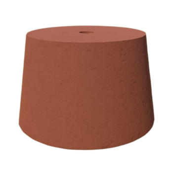 PODSTAWA POD LAMPĘ OGRODOWĄ STOŻEK D=23 KOLOR JASNY KLINKIER