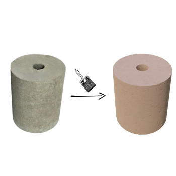 PODSTAWA POD LAMPĘ OGRODOWĄ D= 15 KOLOR JASNY PIASKOWY