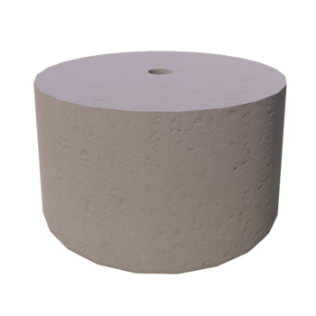 PODSTAWA POD LAMPĘ OGRODOWĄ D=30,3 KOLOR JASNY SZARY