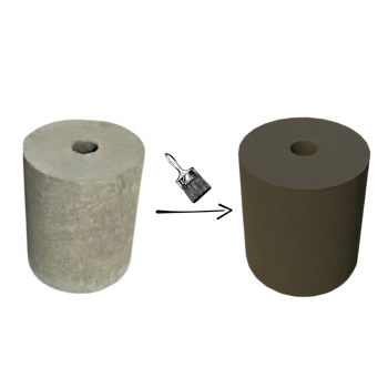 PODSTAWA POD LAMPĘ OGRODOWĄ D= 15 KOLOR KHAKI