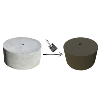 PODSTAWA POD LAMPĘ OGRODOWĄ D=30,3 KOLOR KHAKI