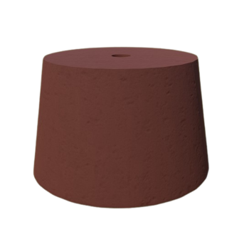 PODSTAWA POD LAMPĘ OGRODOWĄ STOŻEK D=23 KOLOR MAHOŃ