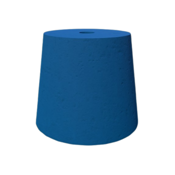 PODSTAWA POD LAMPĘ OGRODOWĄ STOŻEK D=17,5 KOLOR NIEBIESKI