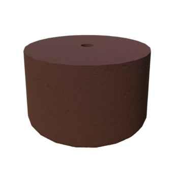 PODSTAWA POD LAMPĘ OGRODOWĄ D=30,3 KOLOR PALISANDER