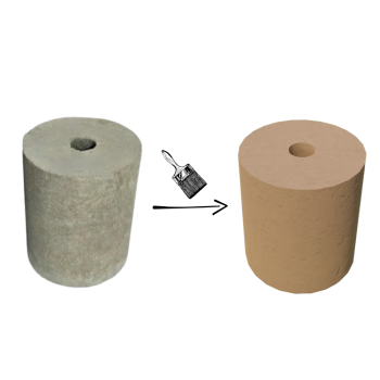 PODSTAWA POD LAMPĘ OGRODOWĄ D= 15 KOLOR PIASKOWY