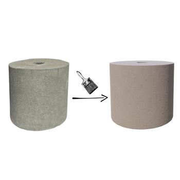 PODSTAWA POD LAMPĘ OGRODOWĄ D=19 KOLOR SZARY