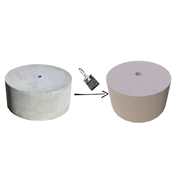 PODSTAWA POD LAMPĘ OGRODOWĄ D=30,3 KOLOR SZARY