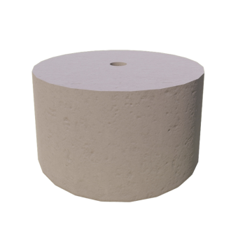 PODSTAWA POD LAMPĘ OGRODOWĄ D=30,3 KOLOR SZARY