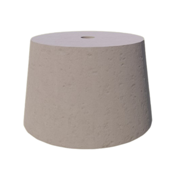 PODSTAWA POD LAMPĘ OGRODOWĄ STOŻEK D=23 KOLOR SZARY