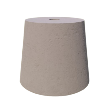 PODSTAWA POD LAMPĘ OGRODOWĄ STOŻEK D=17,5 KOLOR SZARY