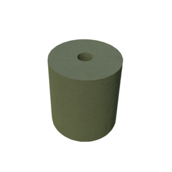 PODSTAWA POD LAMPĘ OGRODOWĄ D= 15 KOLOR ZIELONY